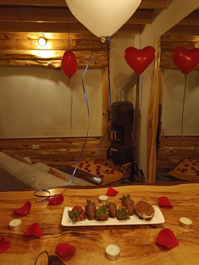 Cabana En La Calera El Pinar Eksteriør bilde