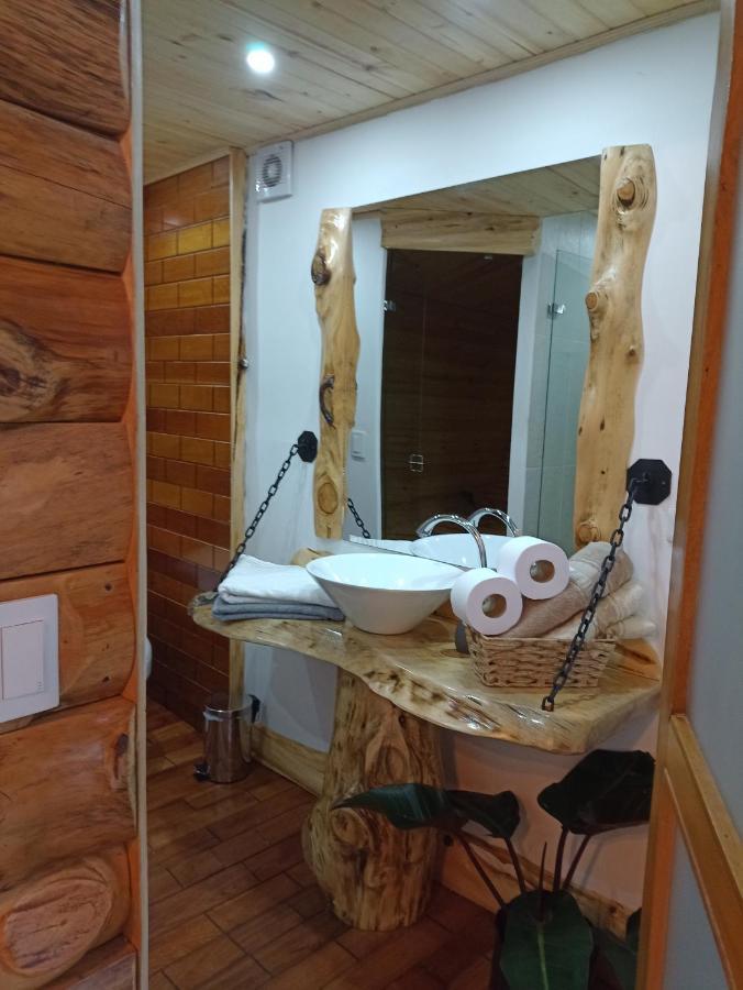 Cabana En La Calera El Pinar Eksteriør bilde