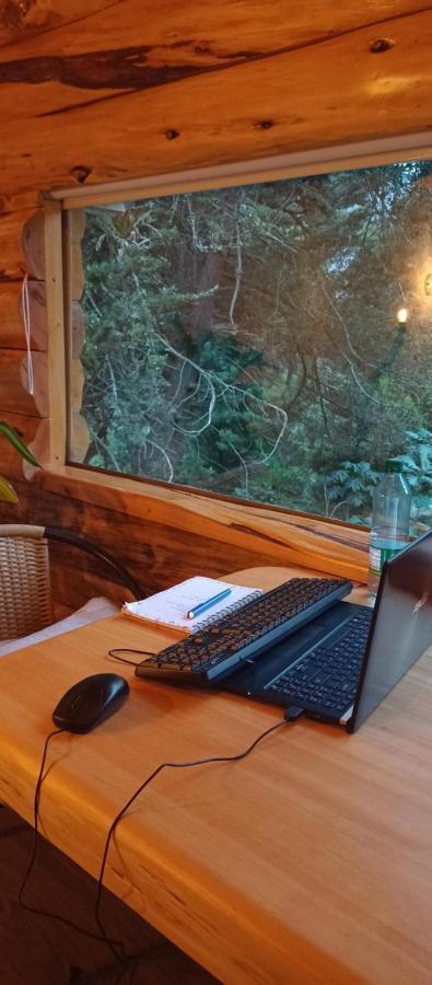 Cabana En La Calera El Pinar Eksteriør bilde