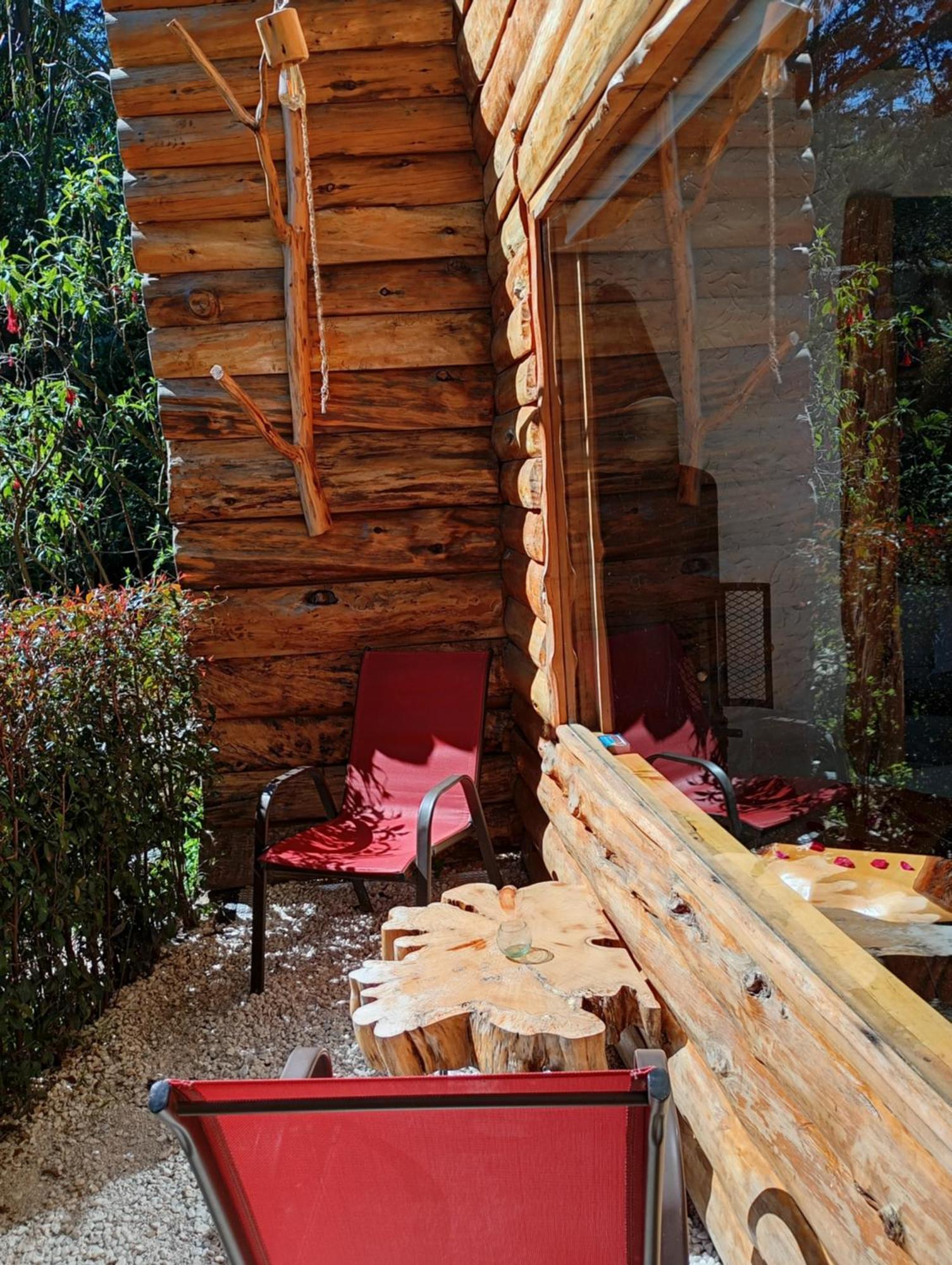 Cabana En La Calera El Pinar Eksteriør bilde