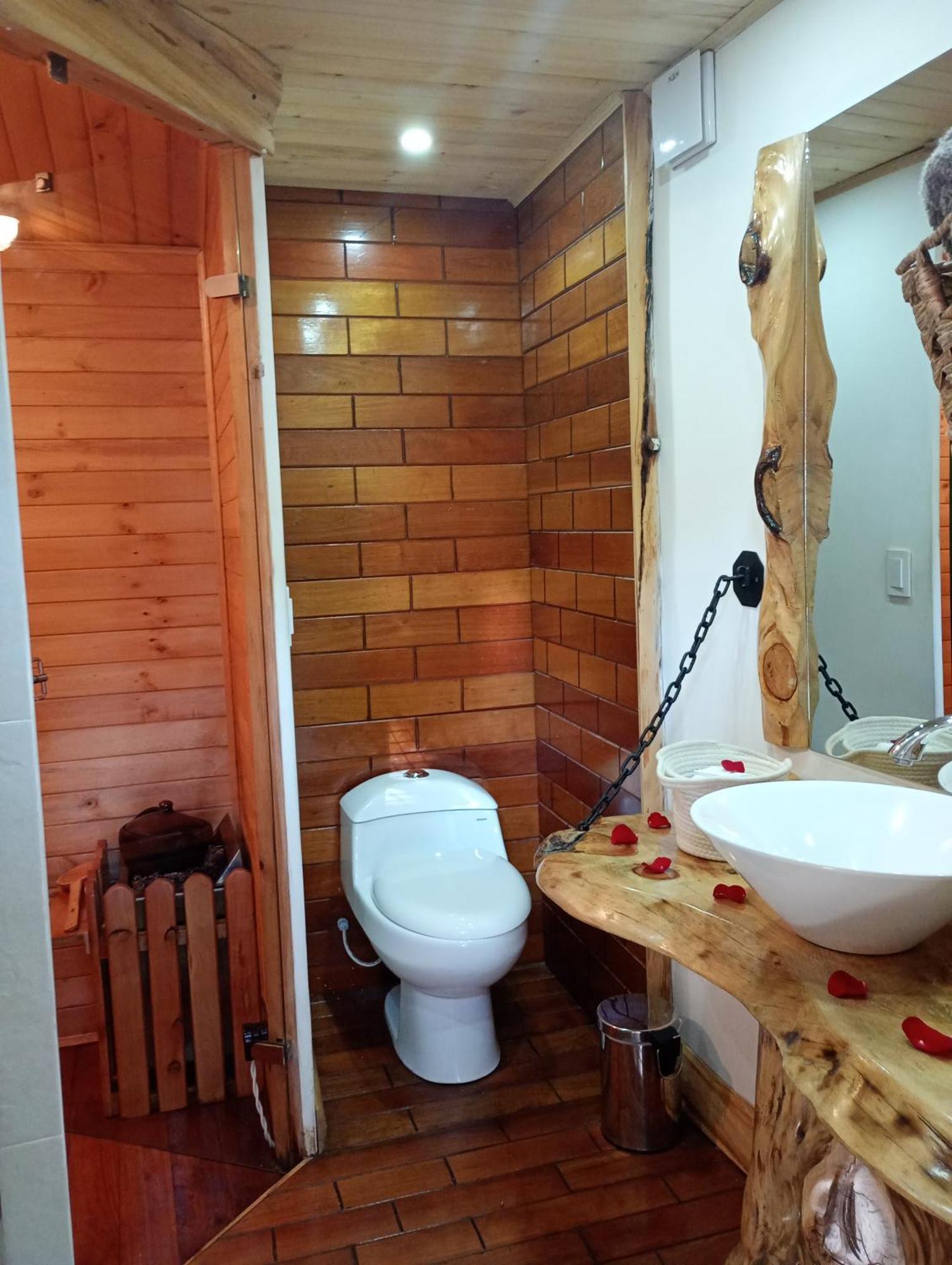 Cabana En La Calera El Pinar Eksteriør bilde